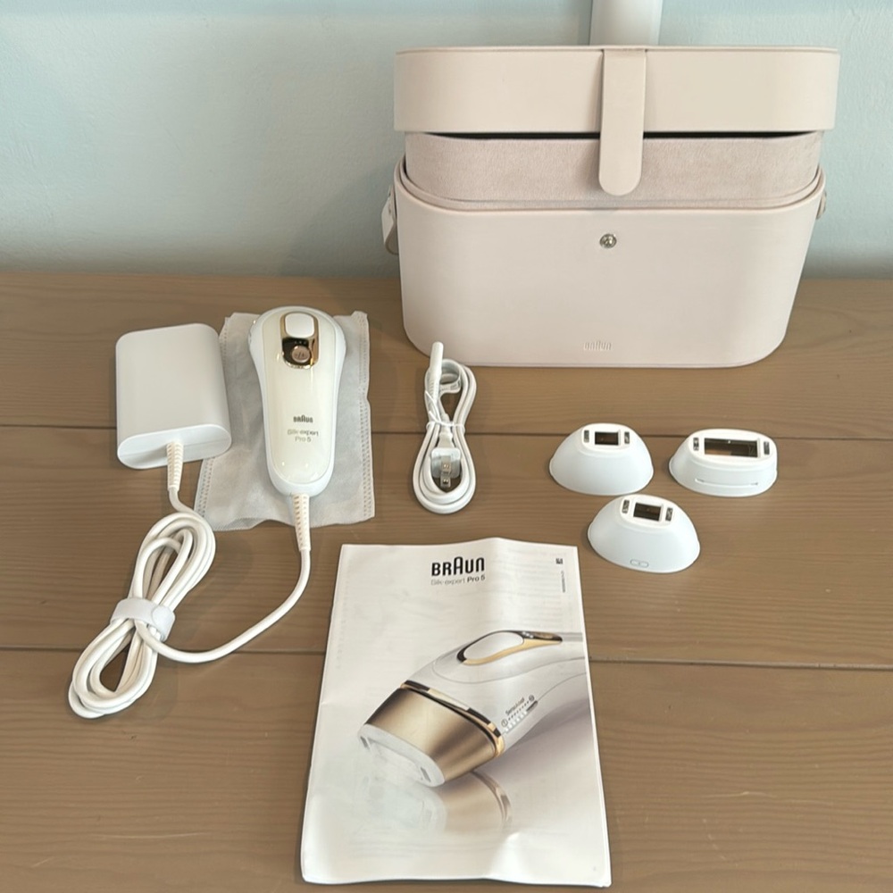 Braun Silk Expert Pro 5 IPL at Home Laser Hair Removal
